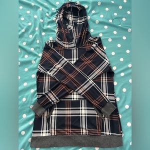 Lildy • Plaid Soft Hoodie